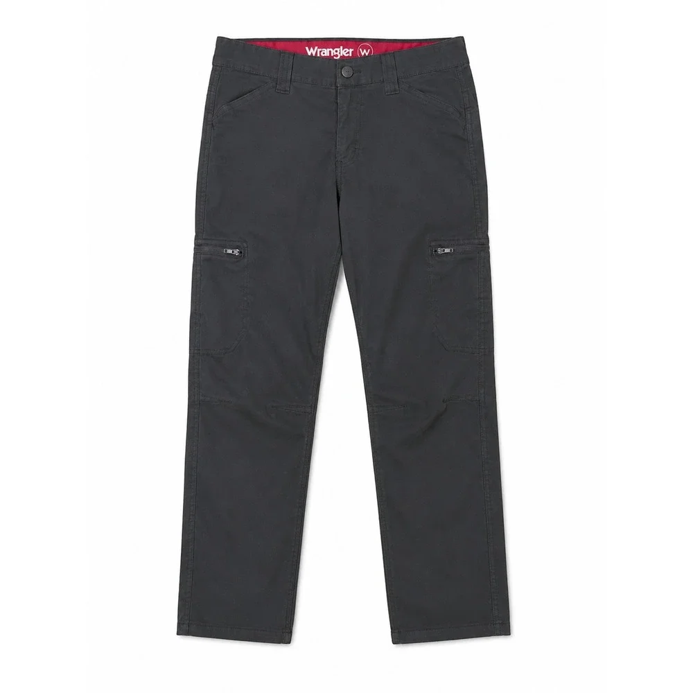 Wrangler Outdoor All Terrain Cargo Pants Boys Size 10 Regular Black Bundle of 2